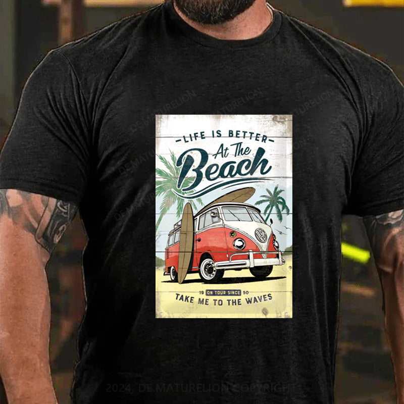 Maturelion Urlaub Am Strand T-Shirt