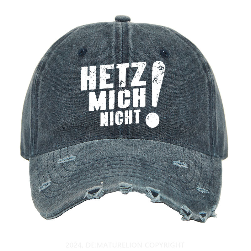 Hetz Mich Nicht Gewaschene Vintage Cap