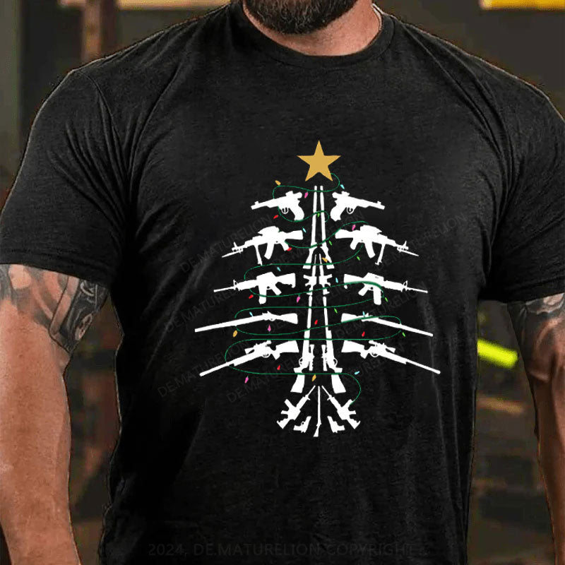 Weihnachtsbaum Feuerkraft T-Shirt