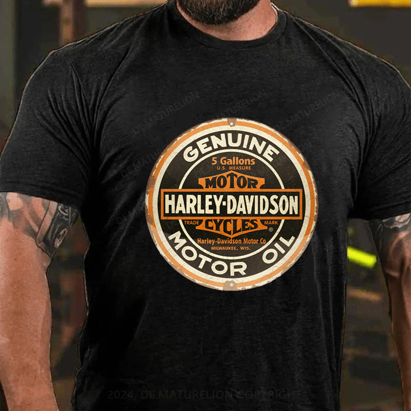 Maturelion Harley Davidson T-Shirt