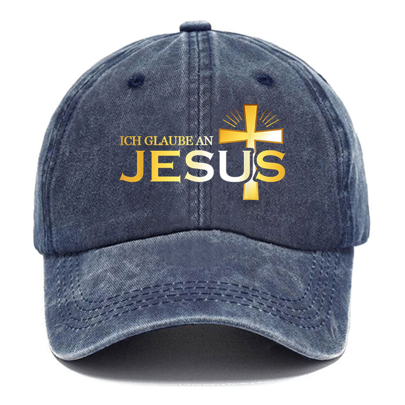 Ich glaube an Jesus Baseball Cap