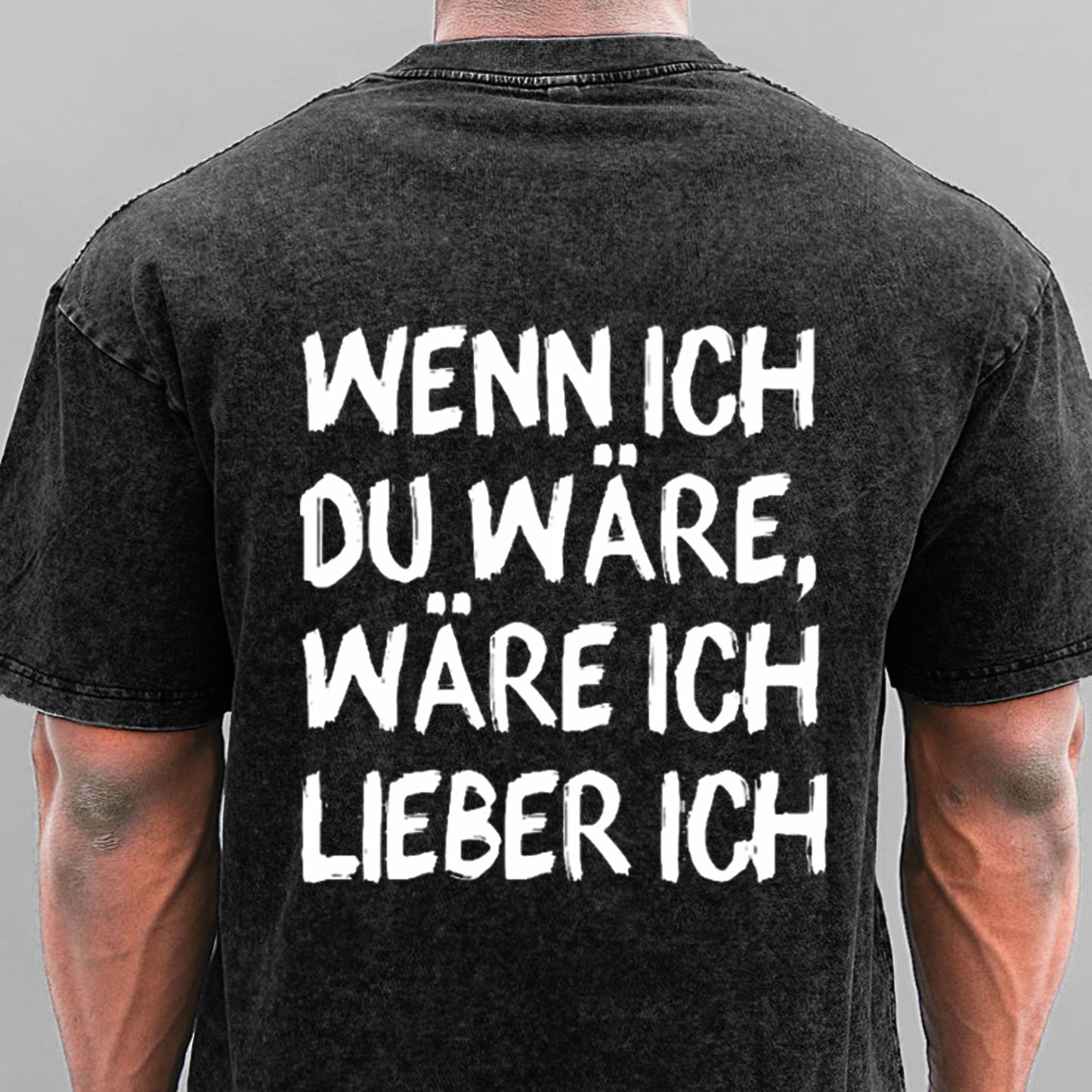 Wenn Ich Du Wäre Wäre Ich Lieber Ich Gewaschene Vintage T-Shirt