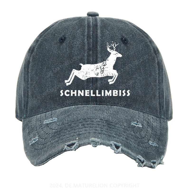 Schnellimbiss Gewaschene Vintage Cap