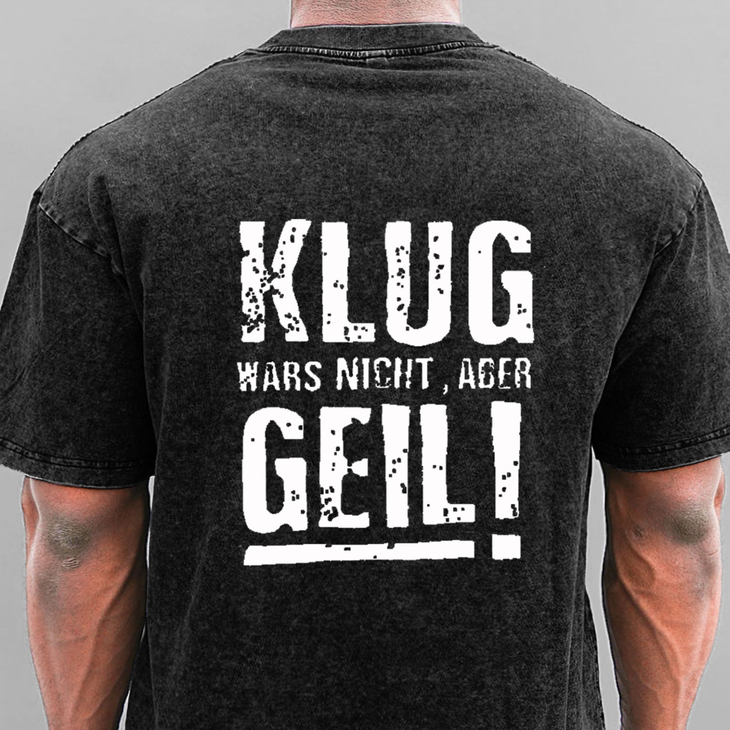 Klug Wars Nicht Aber Geil Gewaschene Vintage T-Shirt