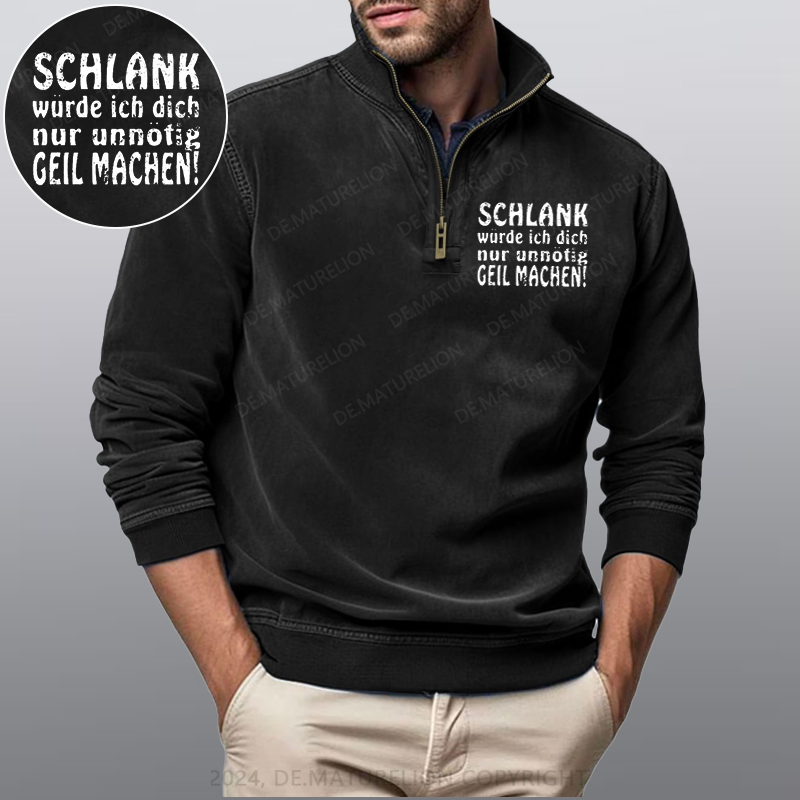 Maturelion Schlank Würde Ich Dich Nur Unnötig Geil Machen Stehkragen Poloshirt