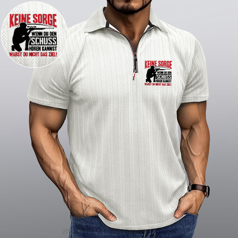 Maturelion Keine Sorge Wenn Du Den Schuss Hören Kannst Warst Nicht Ziel Kragen T-Shirt