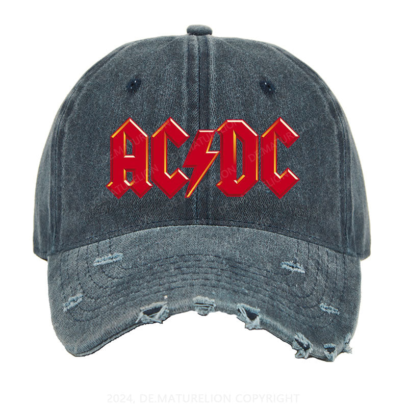 AC/DC Rock Band Gewaschene Vintage Cap