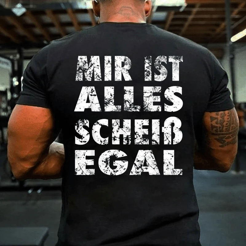 Lustiges Alles Scheiß Egal T-Shirt