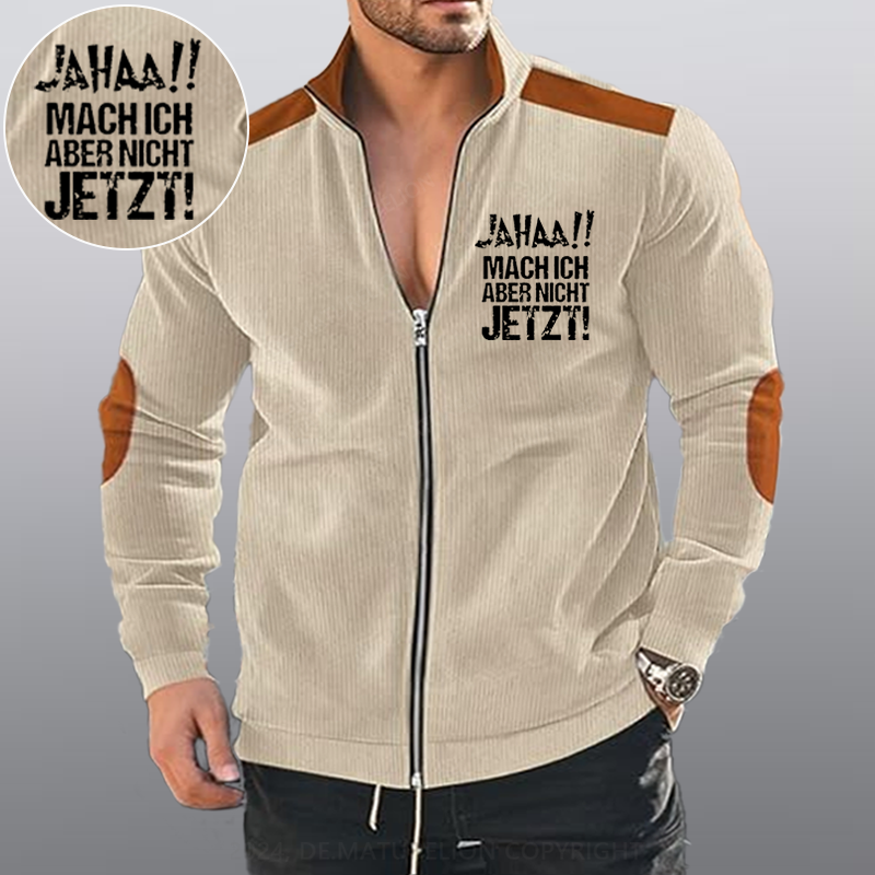 Maturelion Jahaa!! Mach Ich Aber Nicht Jetzt Reißverschluss Jacke