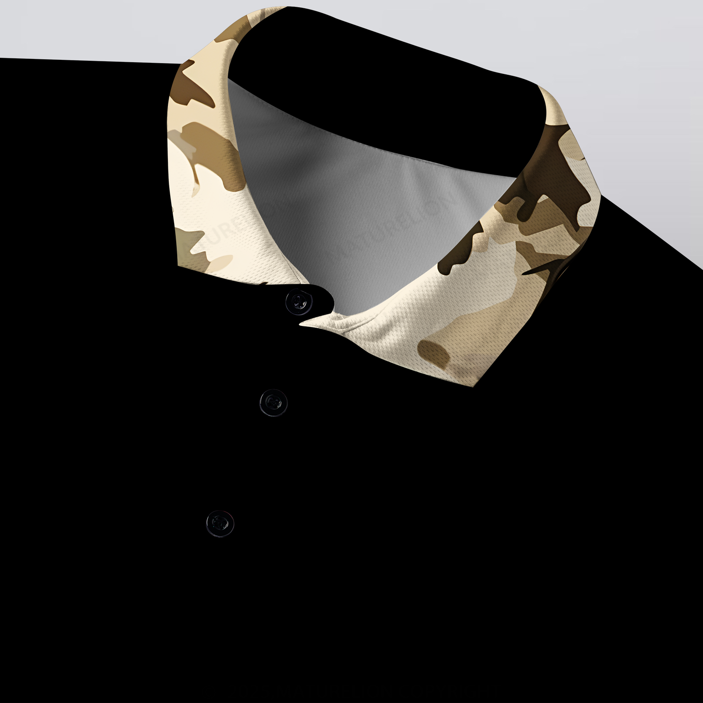 Maturelion Christus Männer Voll-Print Polo Shirt