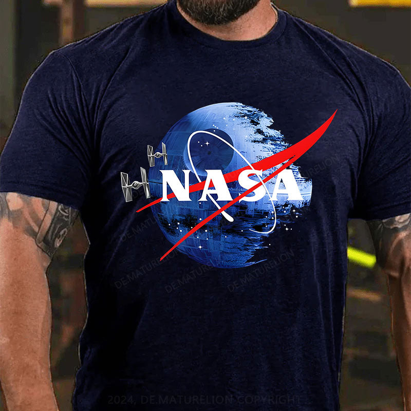 Todesstern NASA inspiriert T-Shirt