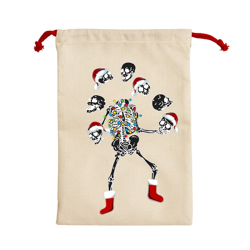 Maturelion Frohe Weihnachten Schädel Sack