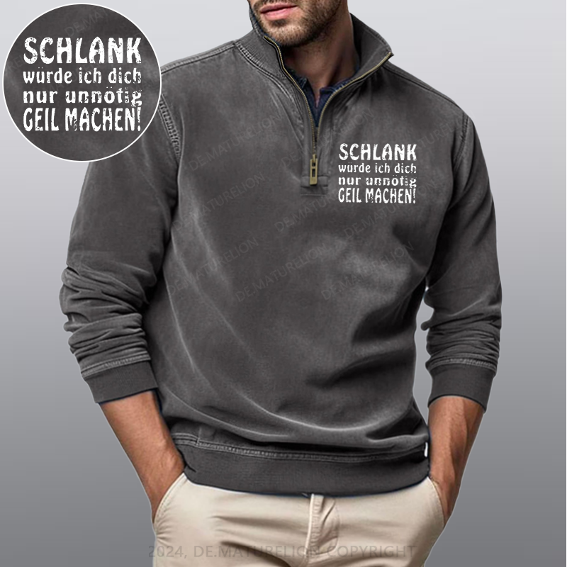 Maturelion Schlank Würde Ich Dich Nur Unnötig Geil Machen Stehkragen Poloshirt