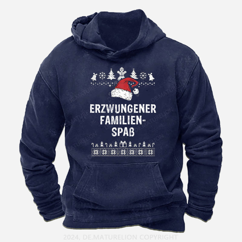 Erzwungener Familienspaß Hoodie