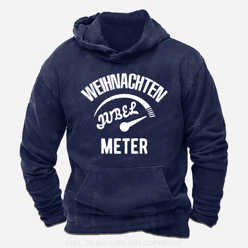 Weihnachten Jubel Meter Hoodie