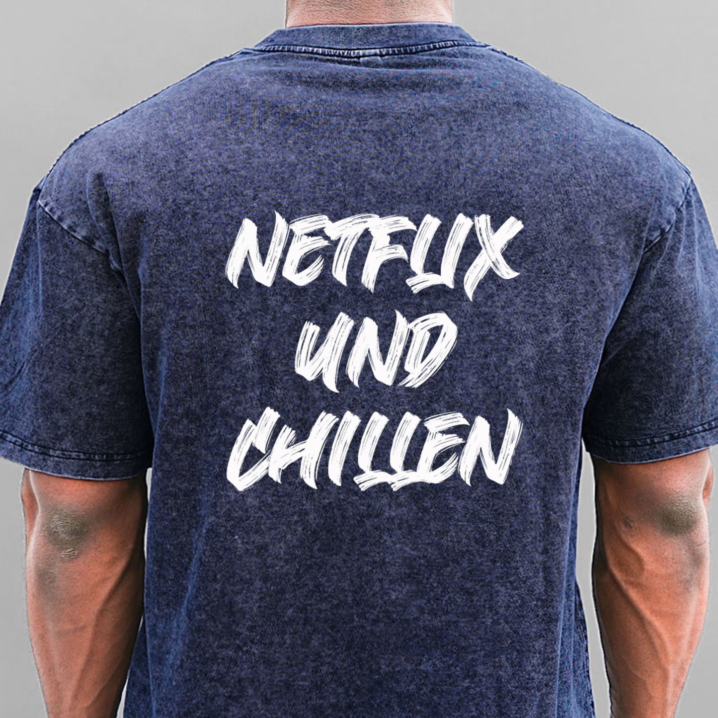 Netflix Und Chillen Gewaschene Vintage T-Shirt