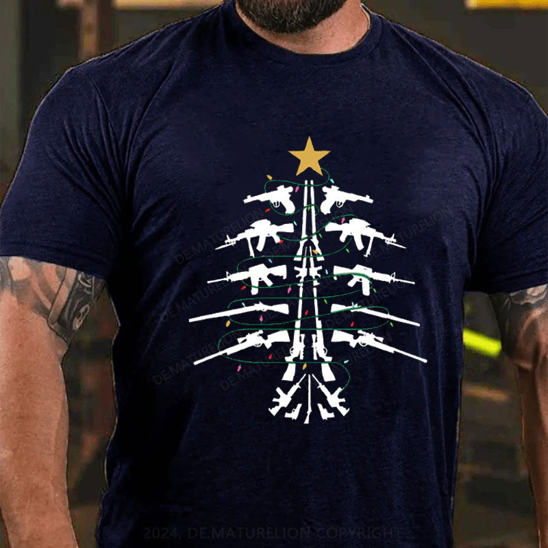 Weihnachtsbaum Feuerkraft T-Shirt