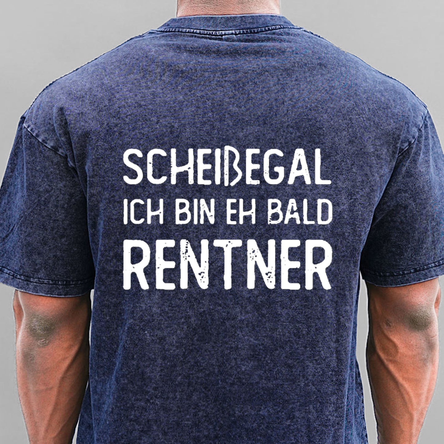 Scheißegal Ich Bin Eh Bald Rentner Gewaschene Vintage T-Shirt