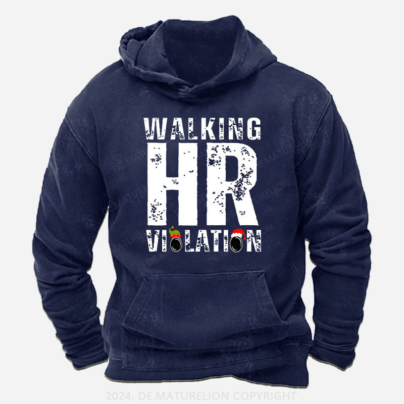 Walking HR Violation Hoodie