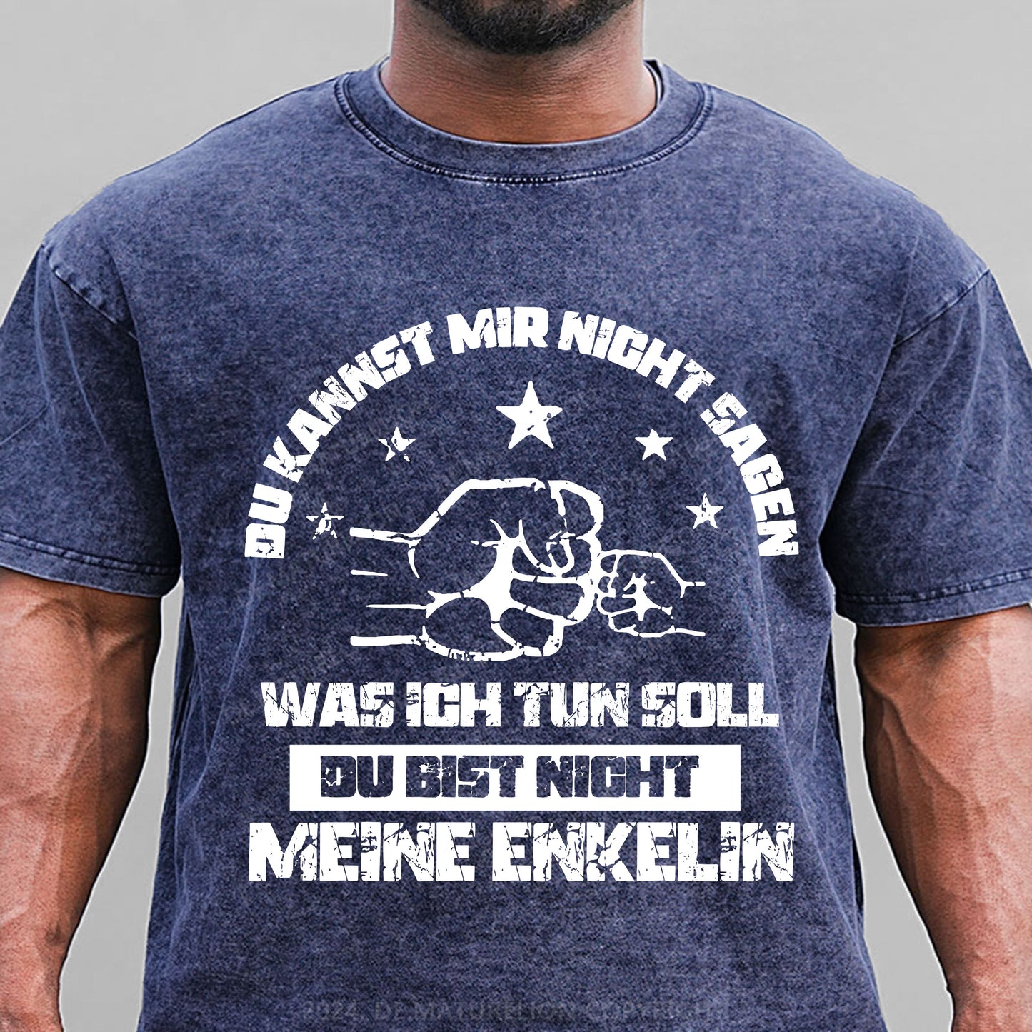 Du kannst mir nicht sagen, was ich tun soll. Du bist nicht meine Enkelin Gewaschene Vintage T-Shirt