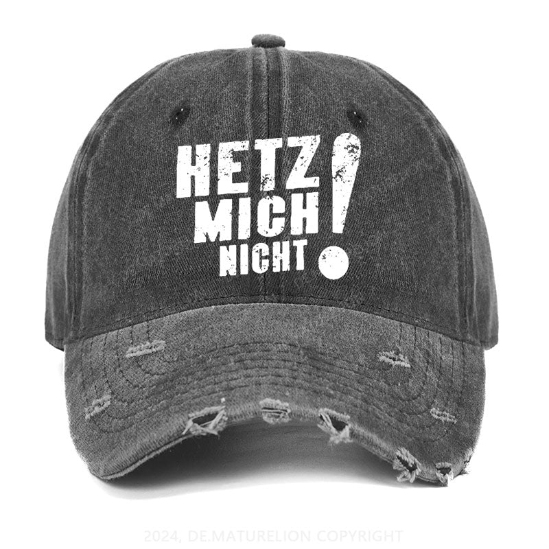 Hetz Mich Nicht Gewaschene Vintage Cap