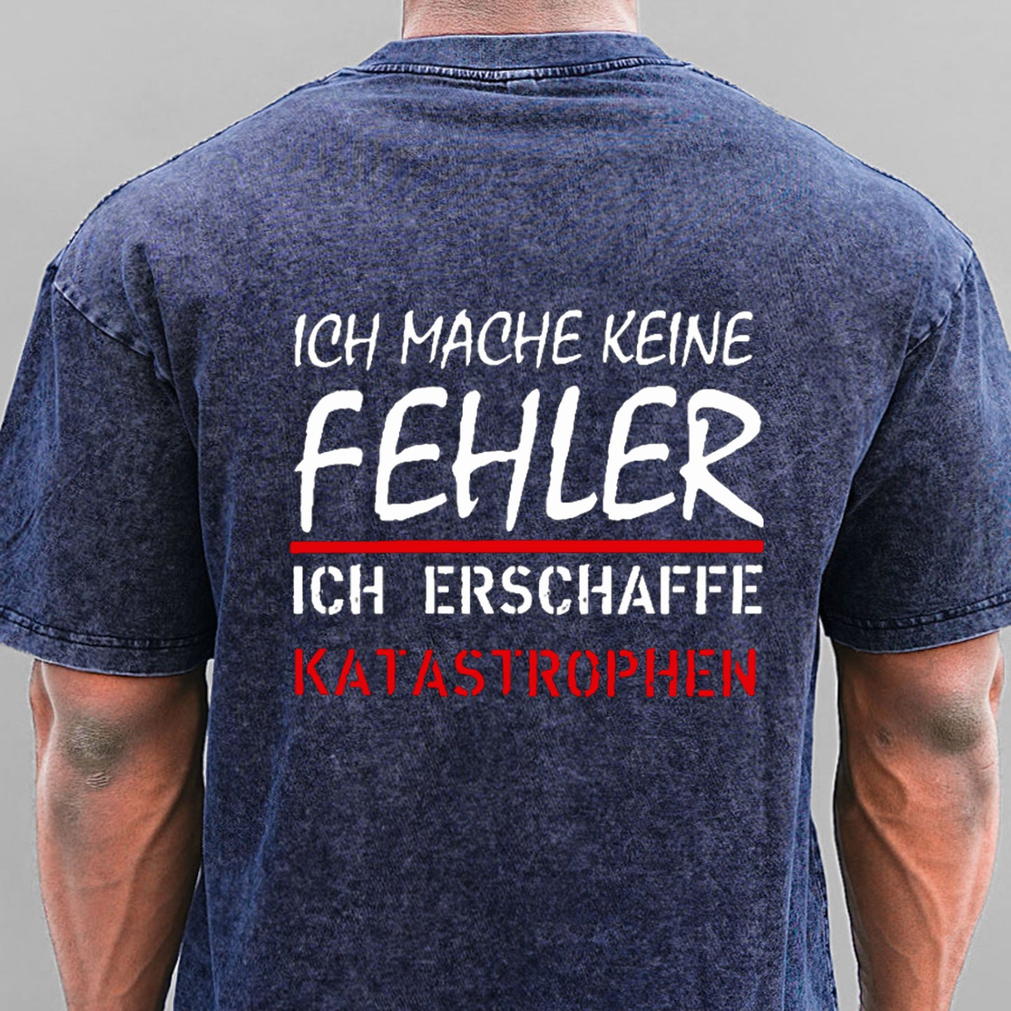 Ich Mache Keine Fehler Gewaschene Vintage T-Shirt