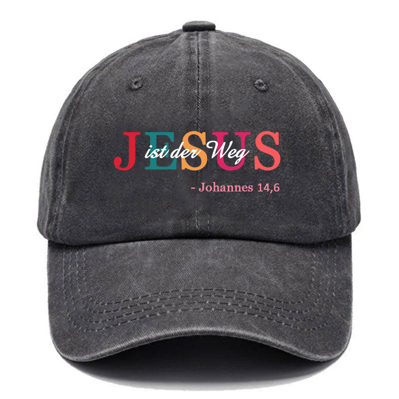 Jesus ist der Weg Baseball Cap