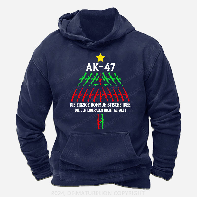AK-47 Die einzige kommunistische Idee, die den Liberalen nicht gefällt Hoodie