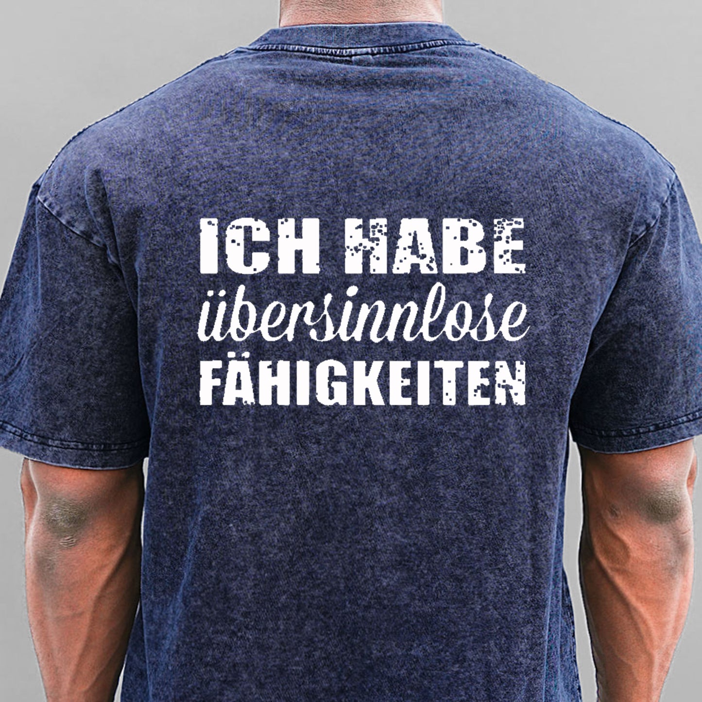Ich Habe Übersinnlose Fühigkeiten Gewaschene Vintage T-Shirt