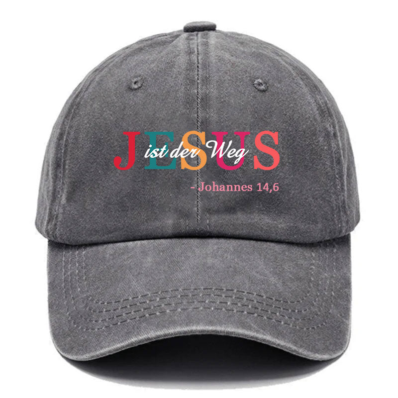 Jesus ist der Weg Baseball Cap