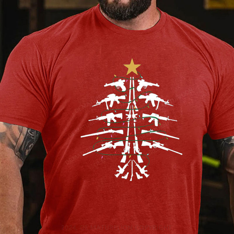 Weihnachtsbaum Feuerkraft T-Shirt
