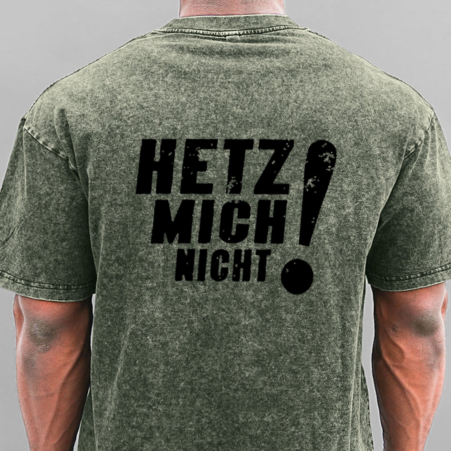 Hetz Mich Nicht Gewaschene Vintage T-Shirt