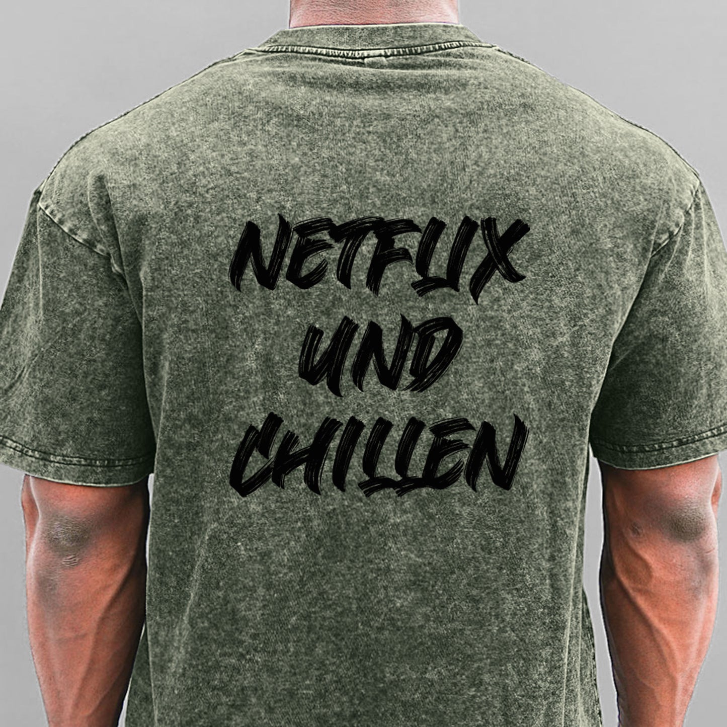 Netflix Und Chillen Gewaschene Vintage T-Shirt