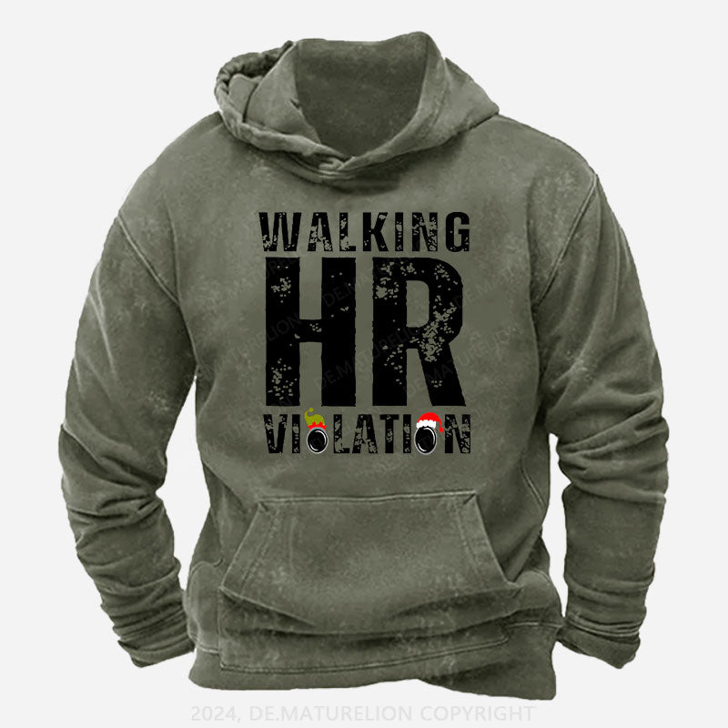 Walking HR Violation Hoodie