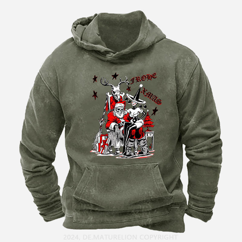Frohe Xmas Weihnachten Hoodie