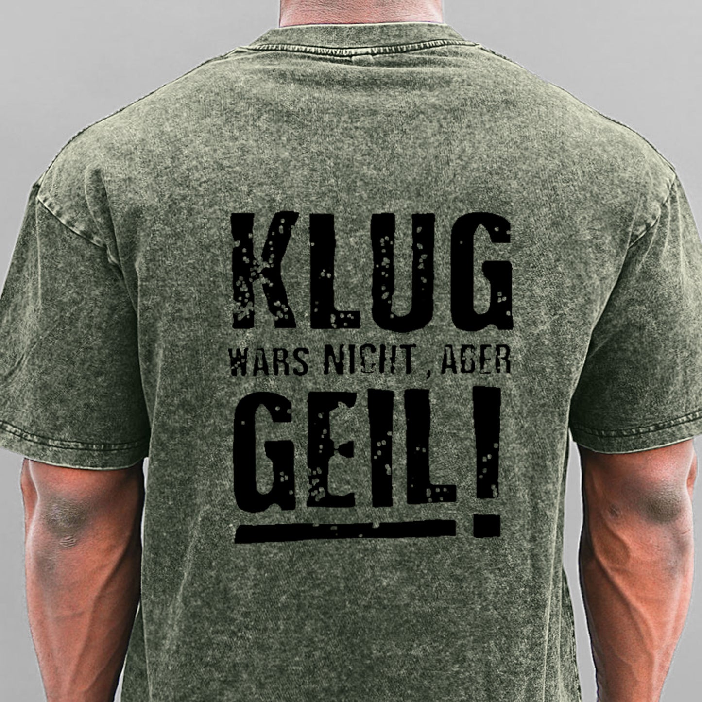 Klug Wars Nicht Aber Geil Gewaschene Vintage T-Shirt
