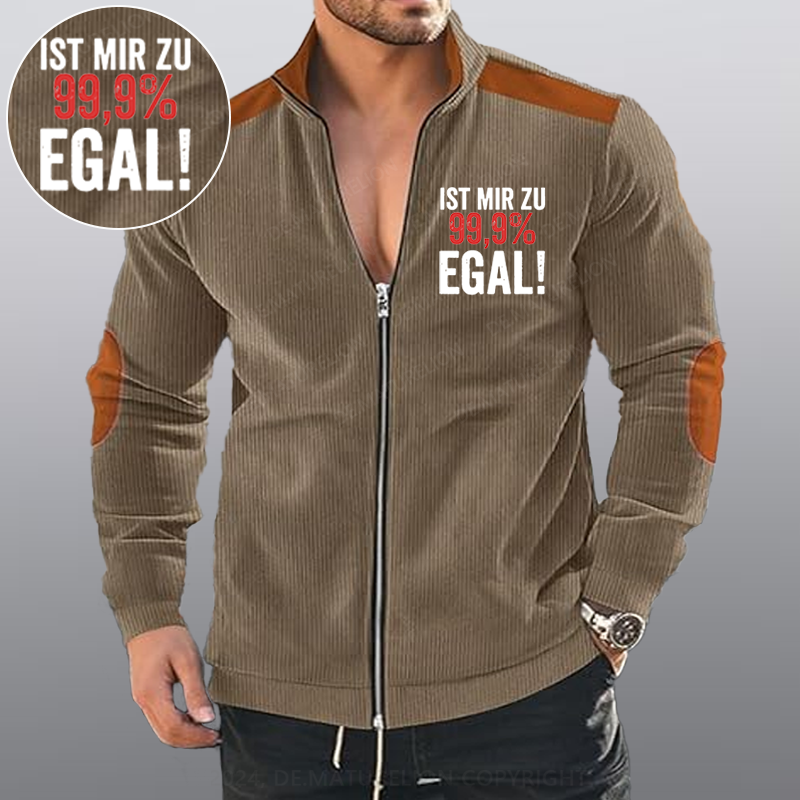Maturelion Ist Mir Zu 99,9% Egal Reißverschluss Jacke