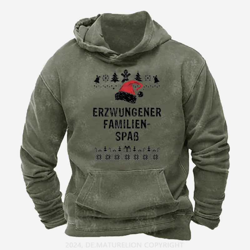 Erzwungener Familienspaß Hoodie