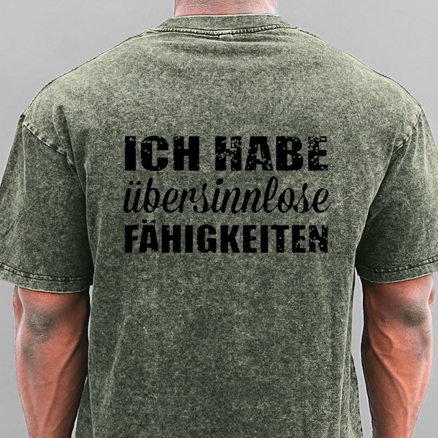 Ich Habe Übersinnlose Fühigkeiten Gewaschene Vintage T-Shirt