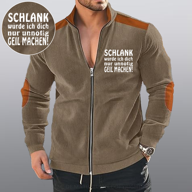 Maturelion Schlank Würde Ich Dich Nur Unnötig Geil Machen Reißverschluss Jacke