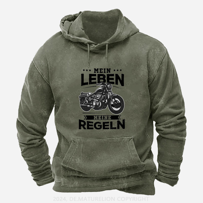 Mein Leben Meine Regeln Hoodie