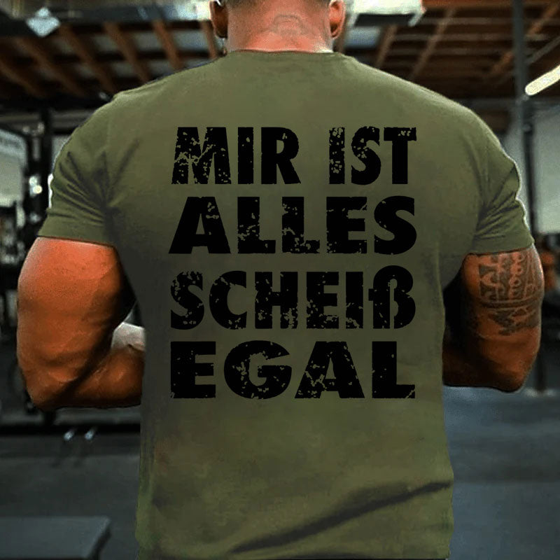 Lustiges Alles Scheiß Egal T-Shirt