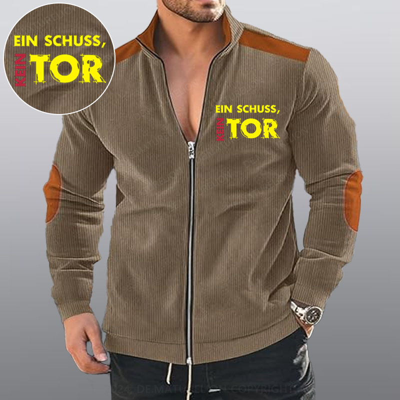 Maturelion Ein Schuss Kein Tor Reißverschluss Jacke