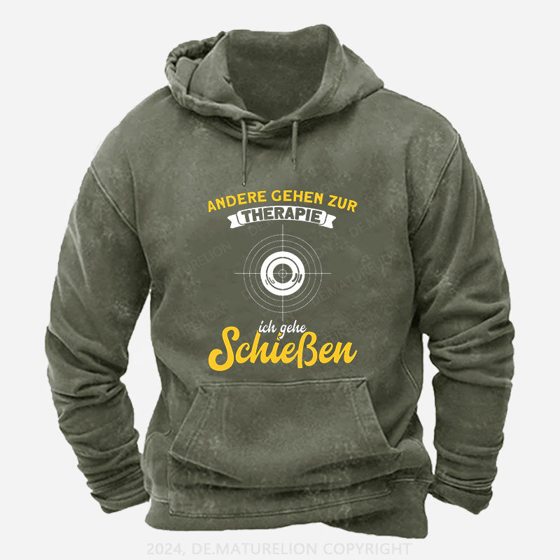Sport Männer Sport Schütze Hoodie