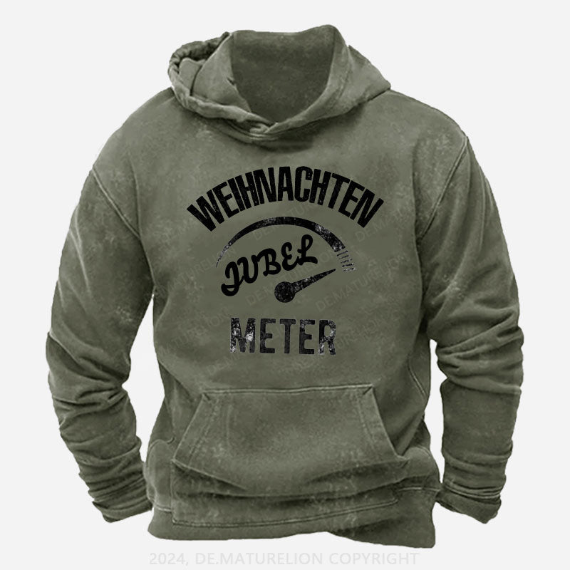 Weihnachten Jubel Meter Hoodie