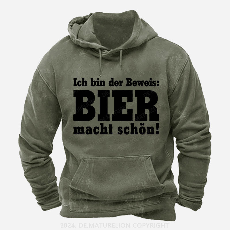 Bier Macht schön Hoodie