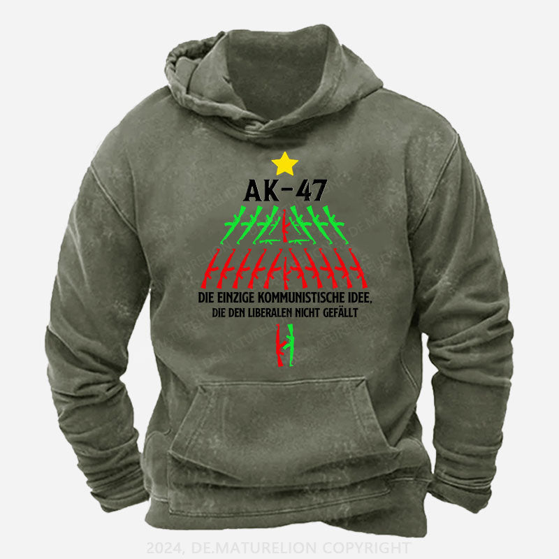 AK-47 Die einzige kommunistische Idee, die den Liberalen nicht gefällt Hoodie