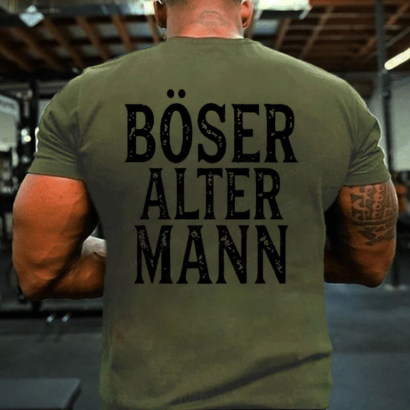 Böser Alter Mann T-Shirt
