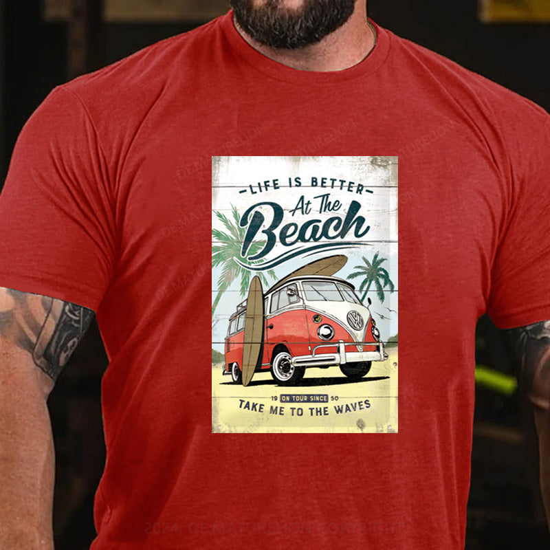 Maturelion Urlaub Am Strand T-Shirt