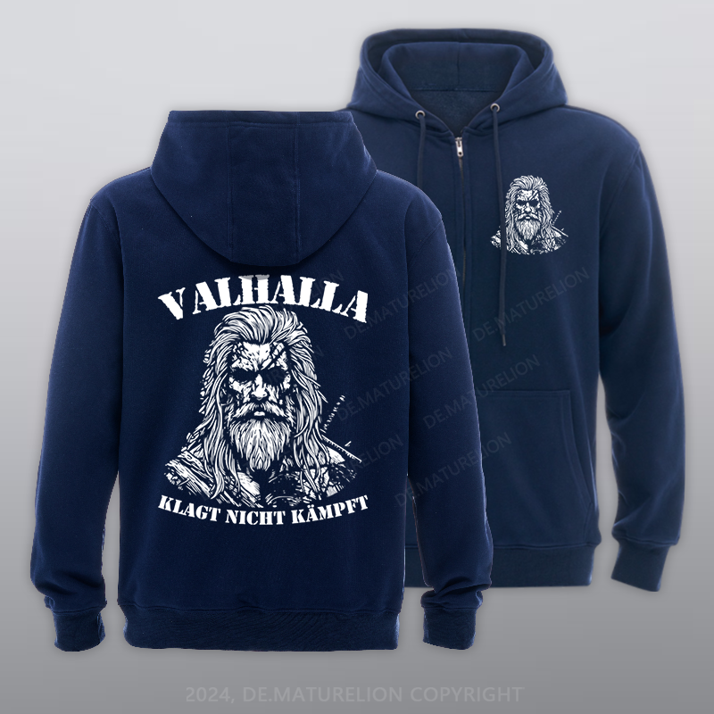 Maturelion Klagt nicht Kämpft Reißverschluss Hoodie